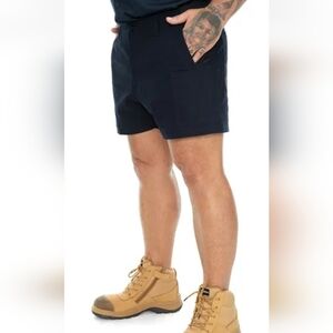 Men's Navy Work Shorts